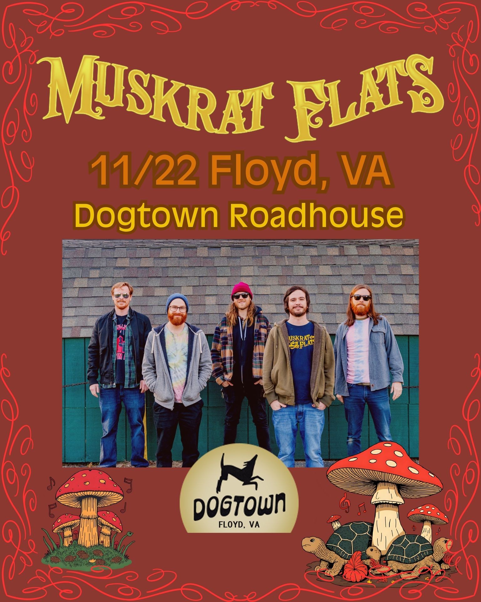 Nov 22nd @ Dogtown Roadhouse - Floyd, VA