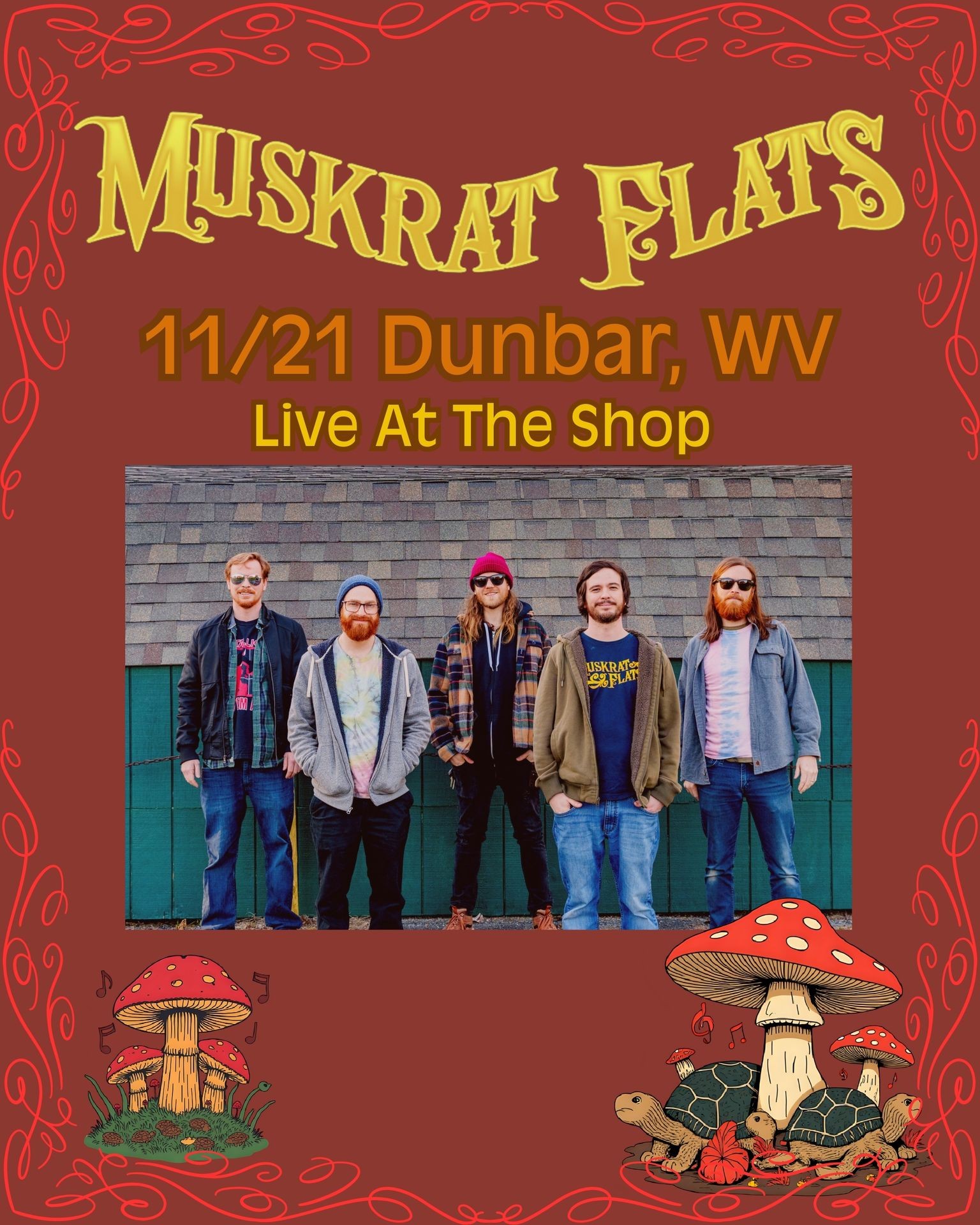 Nov 21st @ Live at the Shop - Dunbar, WV