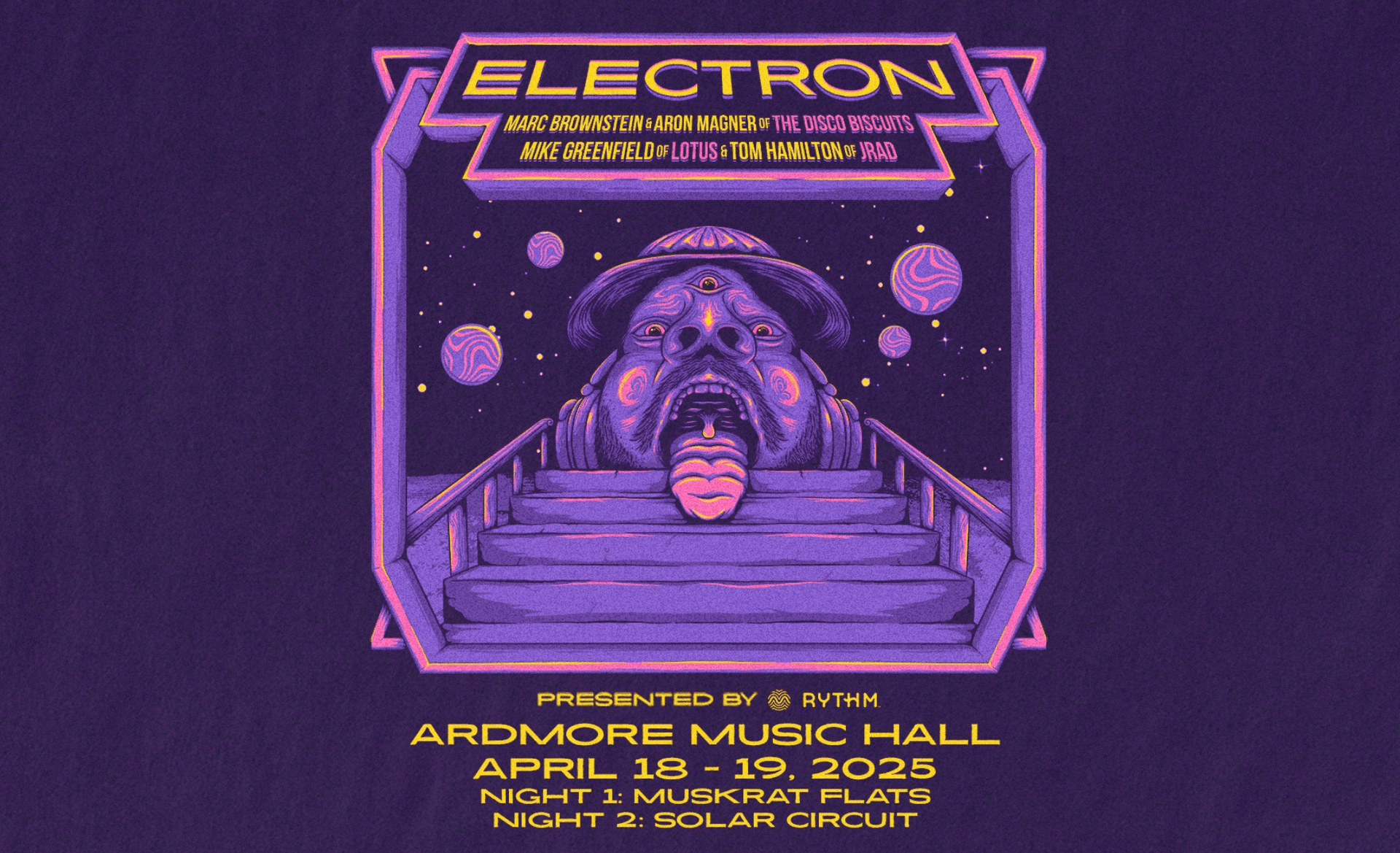 April 18th, 2025  Ardmore Music Hall- Ardmore, PA
